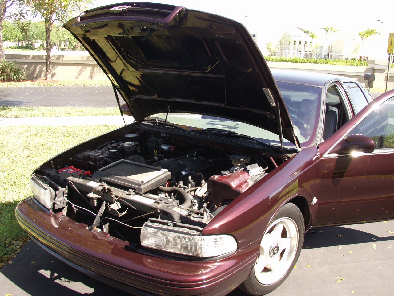 1996 Impala SS Engine Bay
